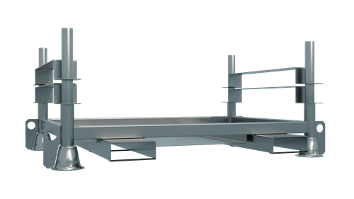 RSS dakrandbeveiliging kopgevel - transportframe - Little Jumbo