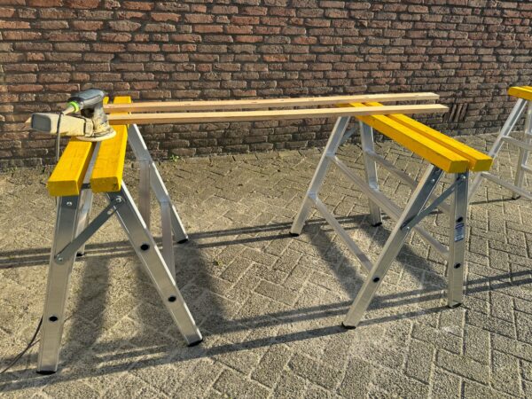 Aluminium schraag inklapbaar (90x17 cm) - Afbeelding 2