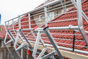 RSS dakrandbeveiliging hellend dak - set 18 meter