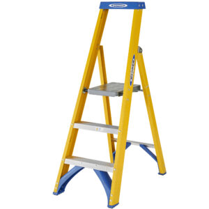 Werner Fiberglass trap enkelzijdig - 1x3 treden