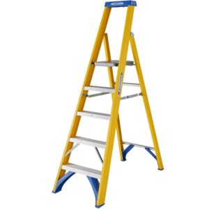 Werner Fiberglass trap enkelzijdig - 1x5 treden