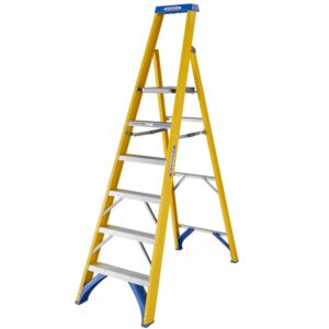 Werner Fiberglass trap enkelzijdig - 1x6 treden