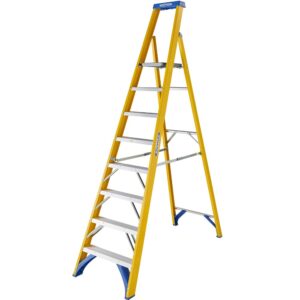 Werner Fiberglass trap enkelzijdig - 1x8 treden