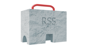 RSS dakrandbeveiliging - betonblok ballast voor plat dak