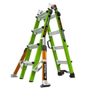 Little Giant Conquest telescoopladder 4x4 sporten fiberglass
